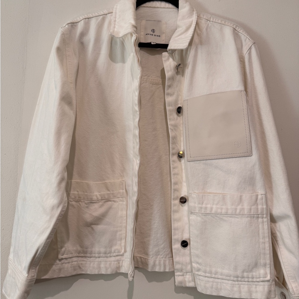 Men's White Jacket by Aime Leon Dore